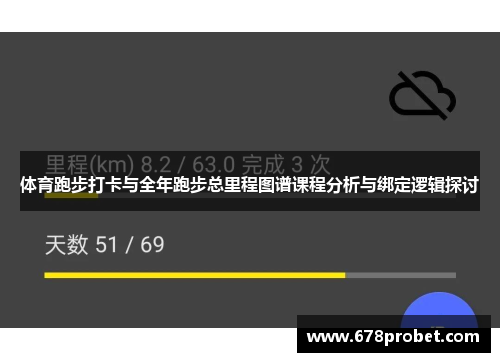 体育跑步打卡与全年跑步总里程图谱课程分析与绑定逻辑探讨